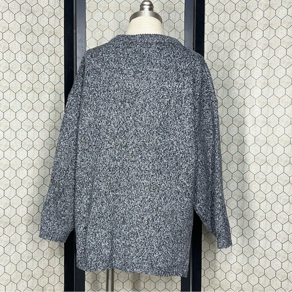 Vernacular Side Split High Low Hem Sweater - Picture 3 of 12